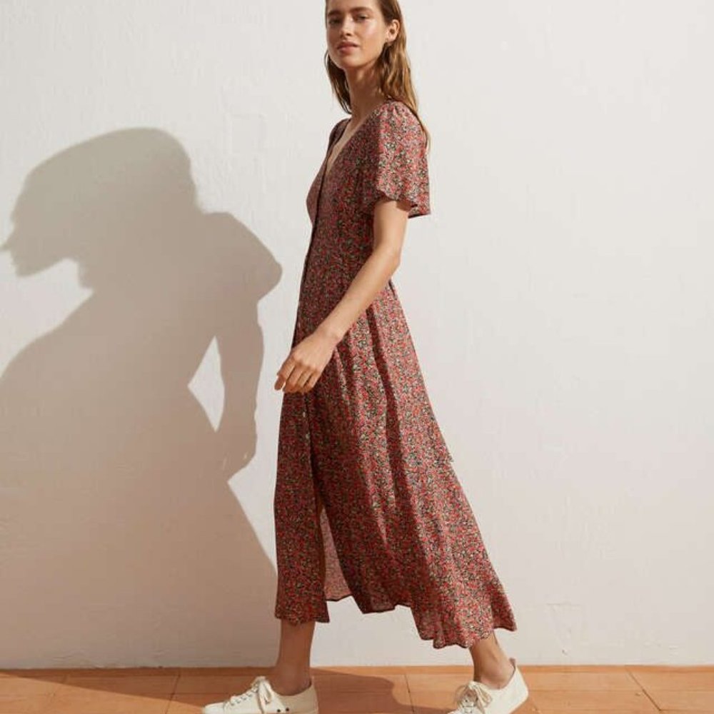 OYSHO long floral dress size L